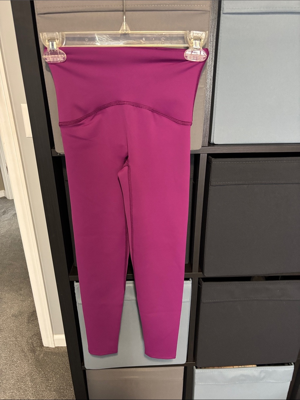 SPANX High-Waist Magenta-Purple Leggings